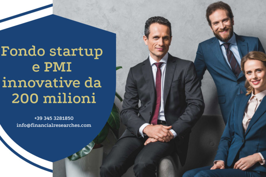 Fondo startup e PMI innovative da 200 milioni come funziona?