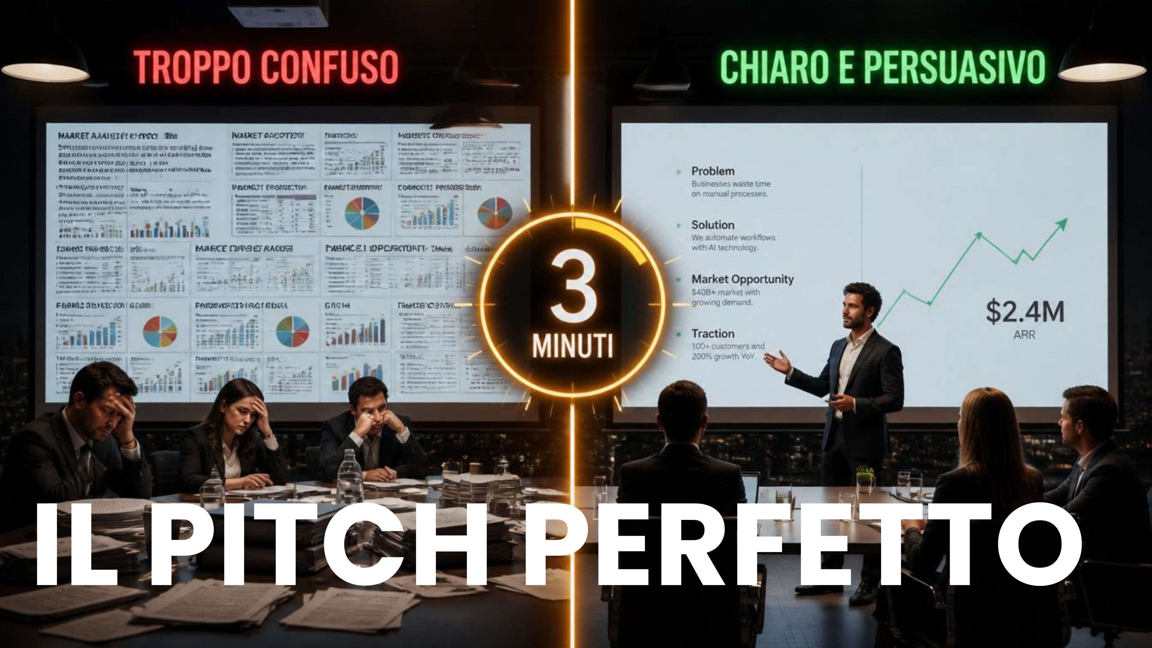 Come creare il pitch deck perfetto in 12 slide